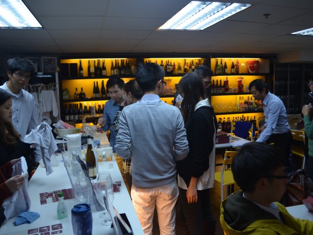 2015-12-30 Glass Etching cum Wine Tasting Workshop